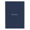 B6 月間ブロック 見開き METAL【ナイトブルー】