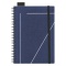 B6リング 月間ブロック 見開き METAL【ナイトブルー】