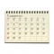 A6カレンダー 卓上【アイボリー】