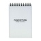CONCEPTION B7リングメモ 100シート 方眼【ホワイト】