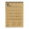 A6縦型カレンダー 卓上【クラフト】