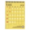 A6縦型カレンダー 卓上【カラーアソート】