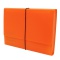 エキスパンディングファイル A4 SOLID/ブリリアントカラー【パンプキン】