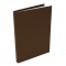 カラーチャート A4サイズ書類用 クリアーファイル/ポートフォリオ【アースブラウン】