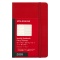 A6変型 週間ホリゾンタルレフト ハードカバー【レッド】
