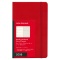 A5変型 週間ホリゾンタル レフト ハードカバー【レッド】